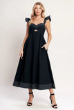 BEAUTIFULLY UNEXPECTED MIDI DRESS FINAL SALE