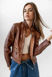 Kace Vegan Leather Jacket