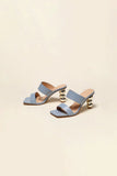 Square Toe Shaped Gourd High Heels
