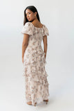 Oakley Ruffle Floral Maxi Dress