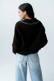 Michelle Contrast Sweater FINAL SALE