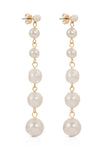 Graduating Freshwater Pearl Earrings