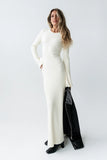 Torrey Maxi Dress in Cream