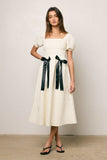 Nova Textured Midi Dress FINAL SALE