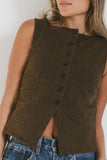 Louella Leopard Vest FINAL SALE