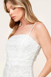 FOREVER YOURS WHITE LACE BRIDAL JUMPSUIT