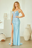 Halston Gown Hot Stone Fitted Dress