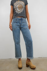 Amber Wide Leg Jeans in Medium Wash FINAL SALE