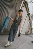 Baylor Plaid Tank