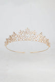 Gold Zirconia Queen Crown
