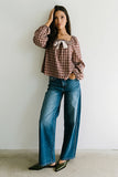 Jemma Plaid Blouse FINAL SALE