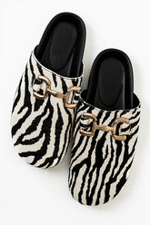 Azalea Clogs in Zebra FINAL SALE
