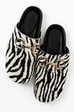 Azalea Clogs in Zebra FINAL SALE