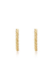 Spun Strands Hoop Earrings