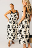 Zora Floral Midi Dress FINAL SALE