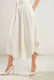 LIFES COMPASS WHITE STRAPLESS MIDI DRESS