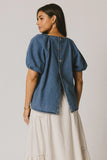 Iverson Denim Top FINAL SALE