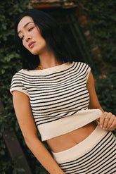 Smith Knit Striped Sweater FINAL SALE