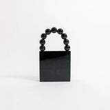 Twinkling Noir Mosaic Clutch