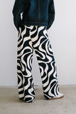Remy Abstract Wide Leg Pants