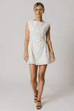 Jemma Mini Dress in White