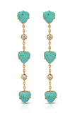 Turquoise Solstice Dangle Earrings