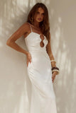 Kalena Plunge Maxi Dress