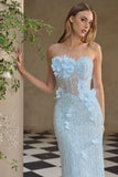 A1487 Carmen Feathered Fitted Column Dress Andrea Leo