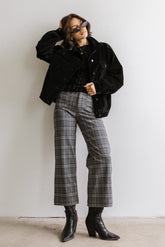 Fisher Plaid Wide Leg Pants FINAL SALE