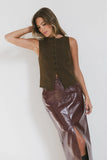 Louella Leopard Vest FINAL SALE