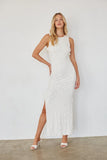 Liana Textured Bodycon Maxi Dress