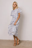 Theresa Floral Midi Dress FINAL SALE