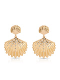 Sun drenched Shell Earrings