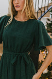 Lyanna Sparkle Maxi Dress in Teal FINAL SALE