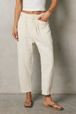 Rosie Tencel Loose Pants in Beige FINAL SALE