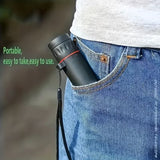 a portable handheld monocular telescope