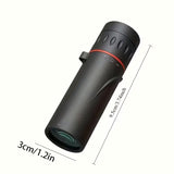 a portable handheld monocular telescope