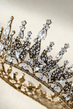 Queen Rhinestone Dark Crown for Women