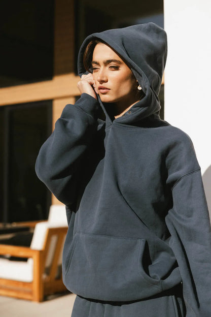 Do Not Disturb Sweatshirt in Navy FINAL SALE