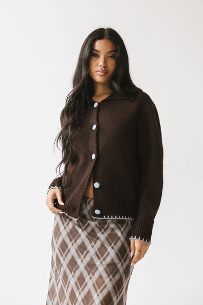 Michelle Contrast Sweater FINAL SALE