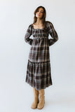 Harlow Plaid Maxi Dress FINAL SALE