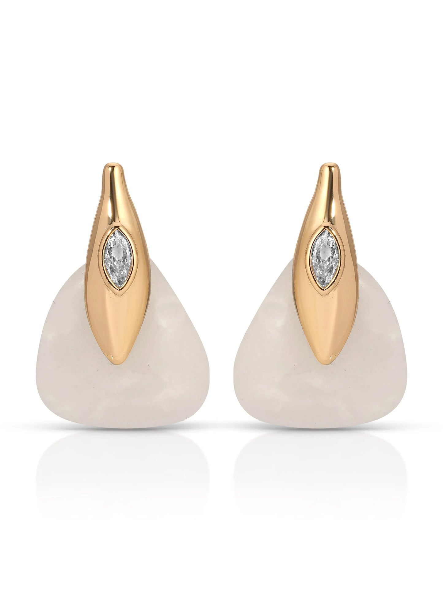 Solstice Earrings in Bone
