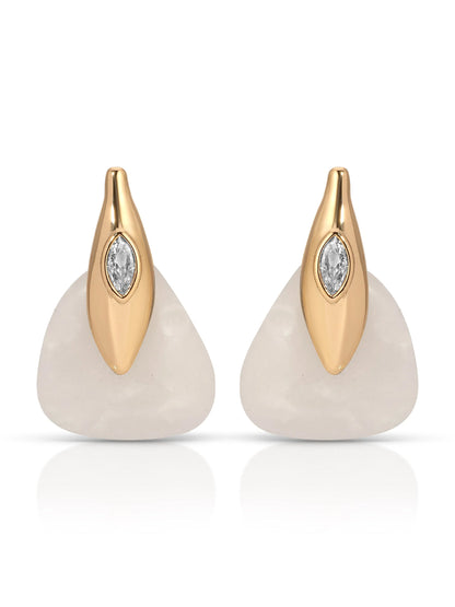 Solstice Earrings in Bone