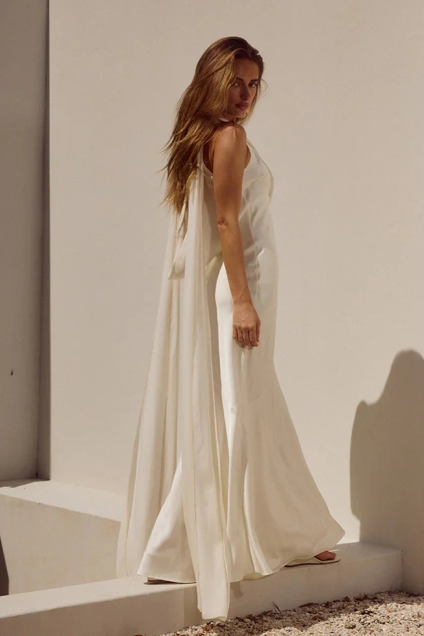 Gabriella Cowl Neck Maxi Dress
