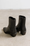 Steve Madden Daney Boots in Black Leather FINAL SALE