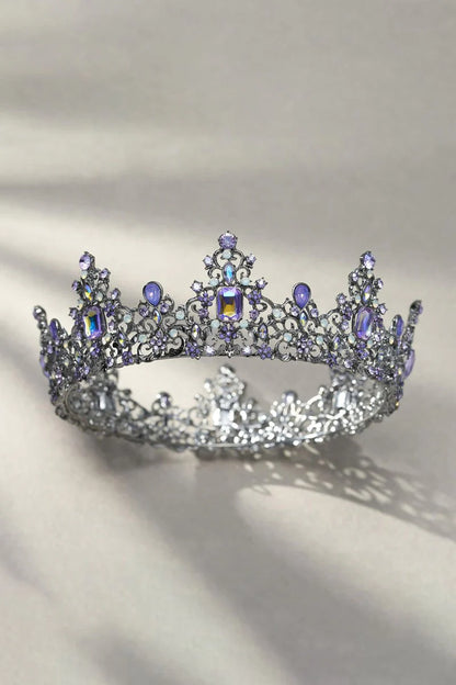 Baroque Colorful Crystal Crown