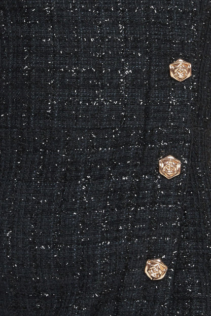 CITYLIGHT SPARK TWEED MINI DRESS