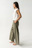 Jannah Wide Leg Pants in Olive