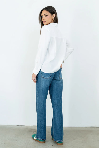 Marshall Straight Leg Jeans in Dark Wash