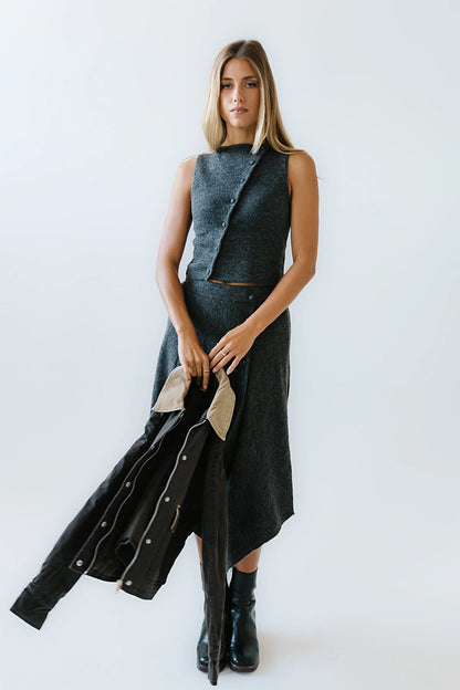 Cassie Asymmetrical Sweater FINAL SALE